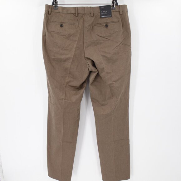 NWT Banana Republic Mens Pant, Classic Fit, Straight Leg, Flat Front, 35"x32" - Picture 7 of 14